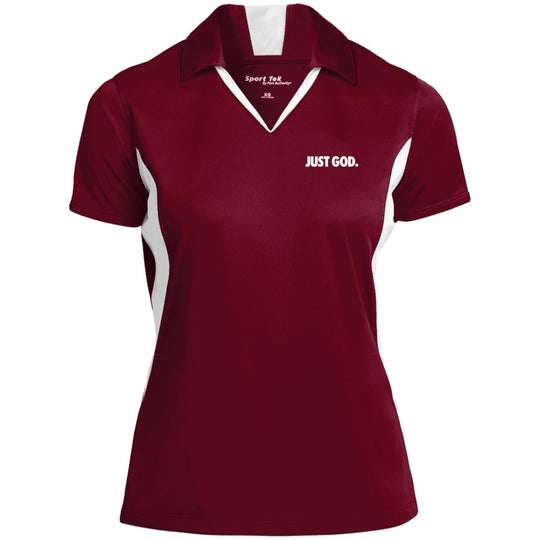 Women's Just God Performance Polo