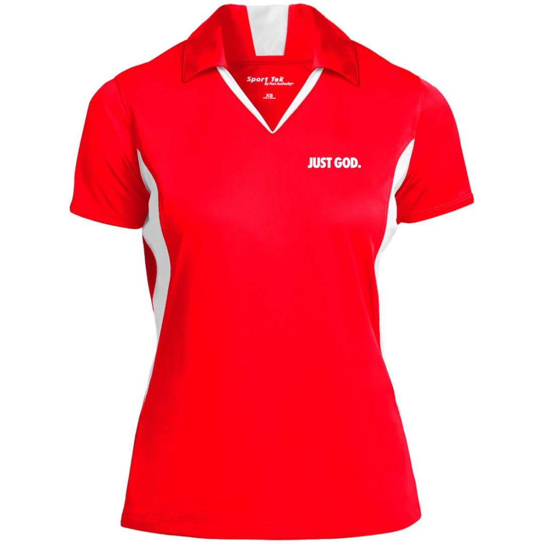 Women's Just God Performance Polo