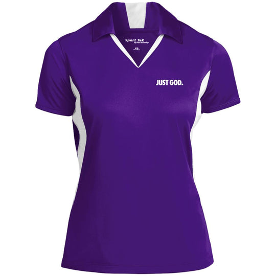 Women's Just God Performance Polo