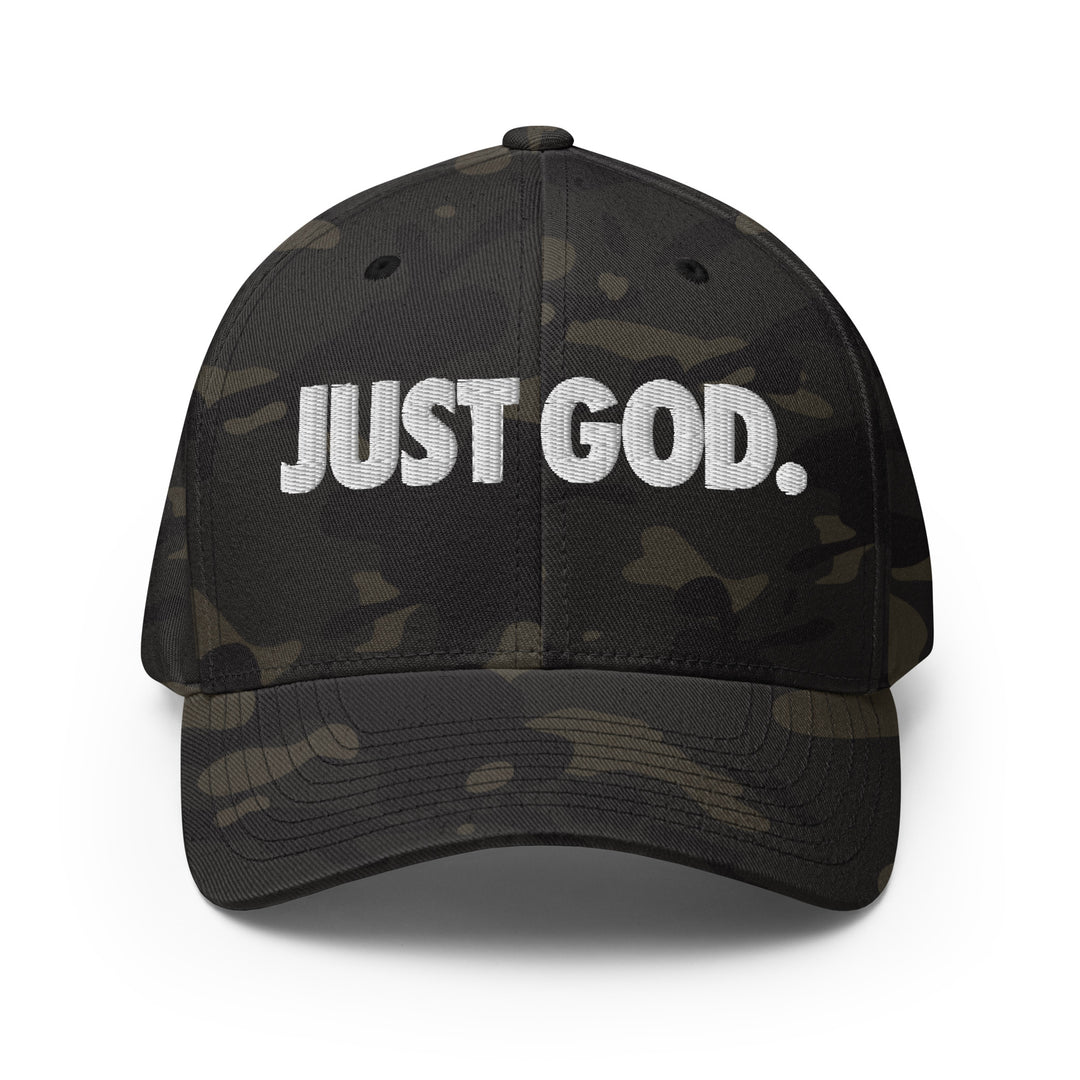 Just God Fitted Hat