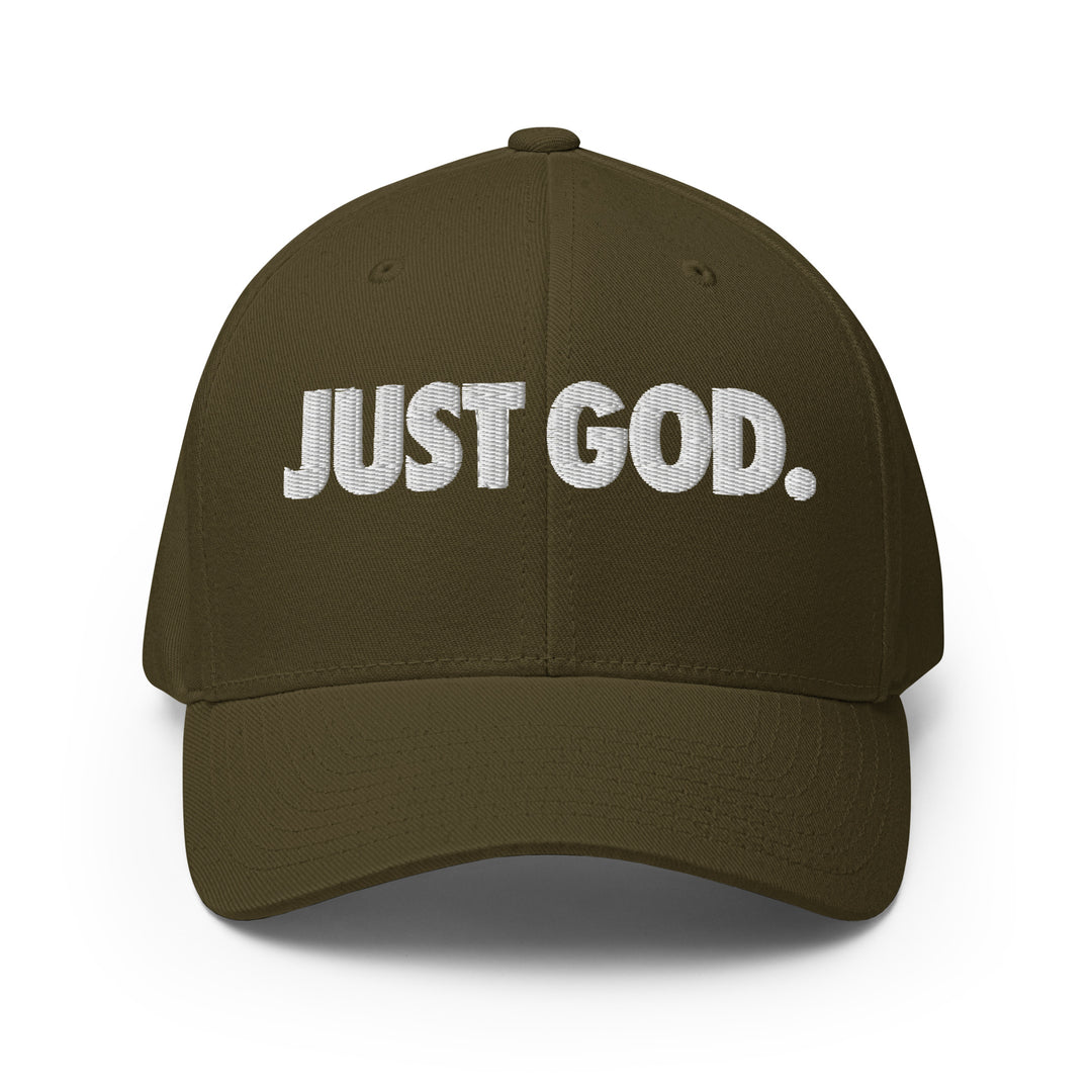 Just God Fitted Hat