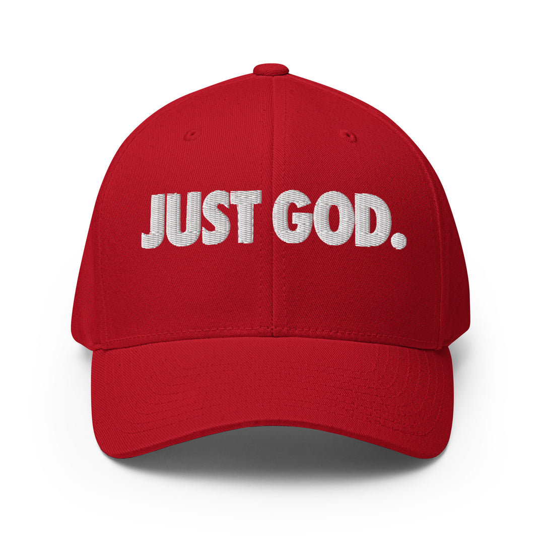 Just God Fitted Hat